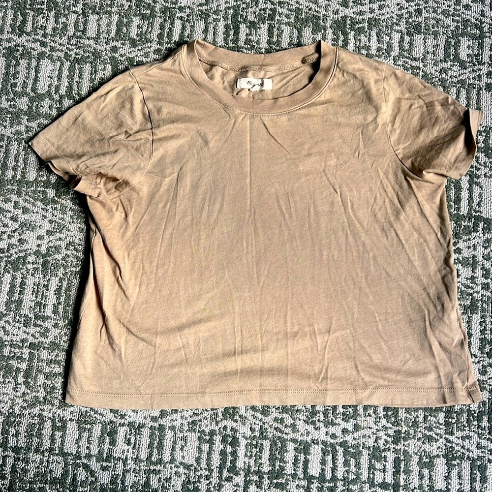 Madewell crop tee